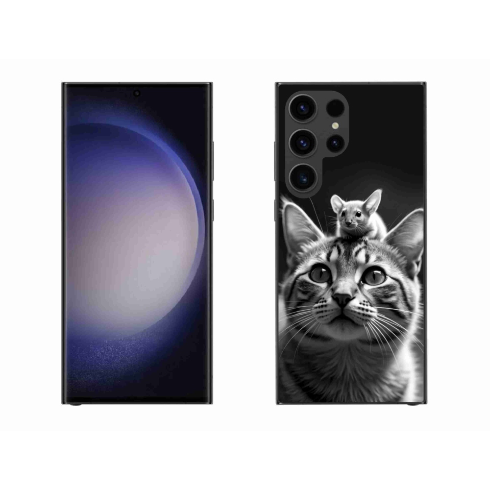 Gélový kryt mmCase na Samsung Galaxy S23 Ultra 5G - zvieracie priateľstvo 2