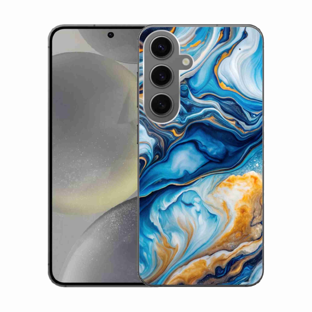 Gélový kryt mmCase na Samsung Galaxy S24 - abstraktný motív 34