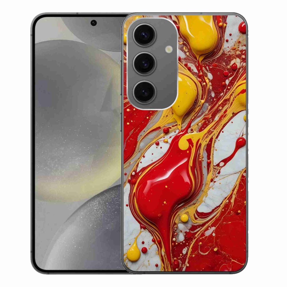 Gélový kryt mmCase na Samsung Galaxy S24+ - abstraktný motív 42