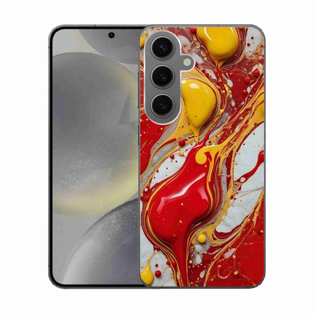 Gélový kryt mmCase na Samsung Galaxy S24 - abstraktný motív 42