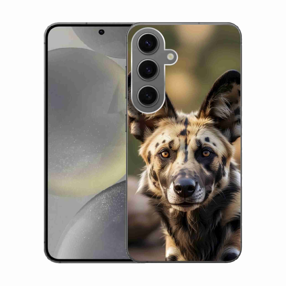 Gélový kryt mmCase Samsung Galaxy S24 - africký divoký pes