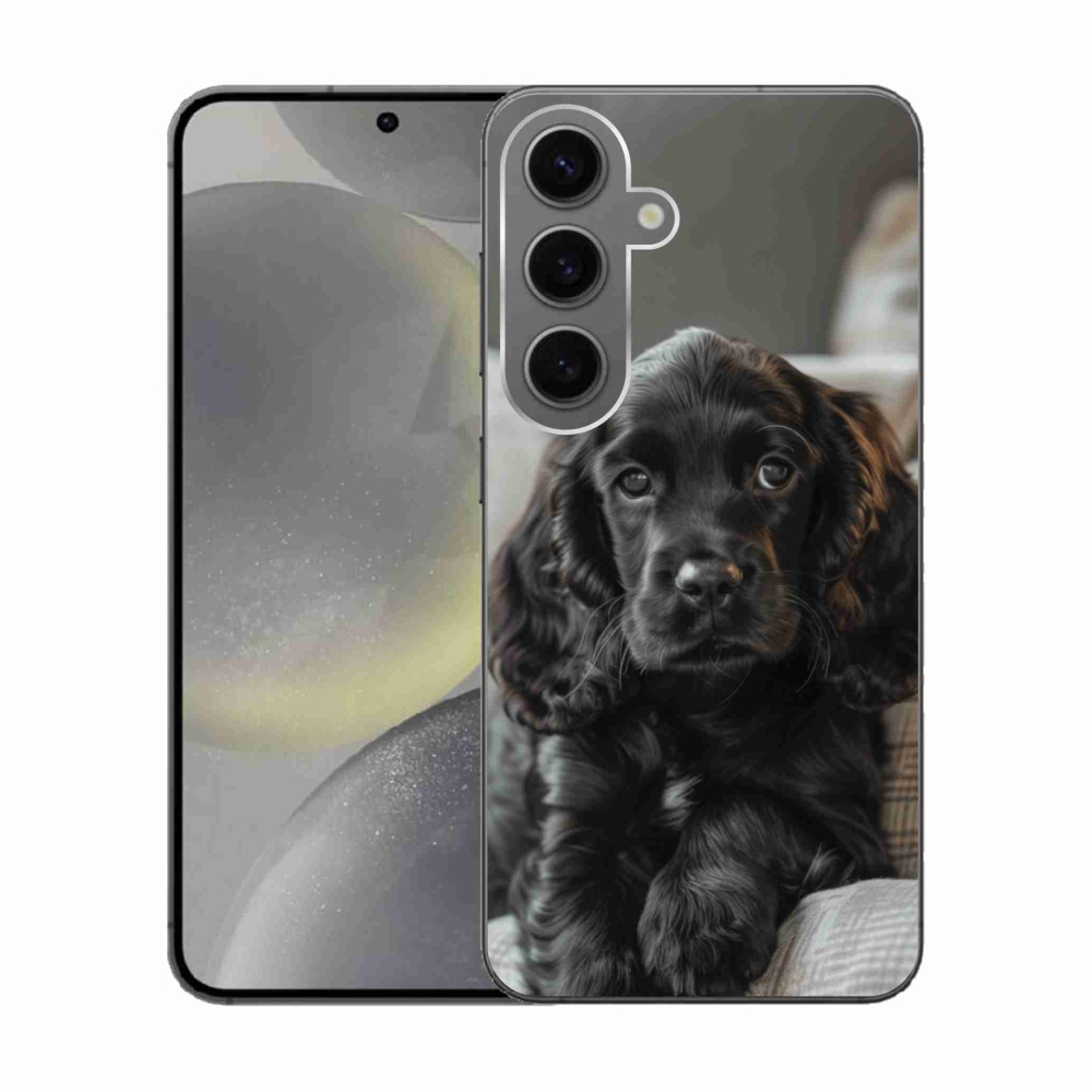 Gélový kryt mmCase na Samsung Galaxy S24 - anglický kokeršpaniel