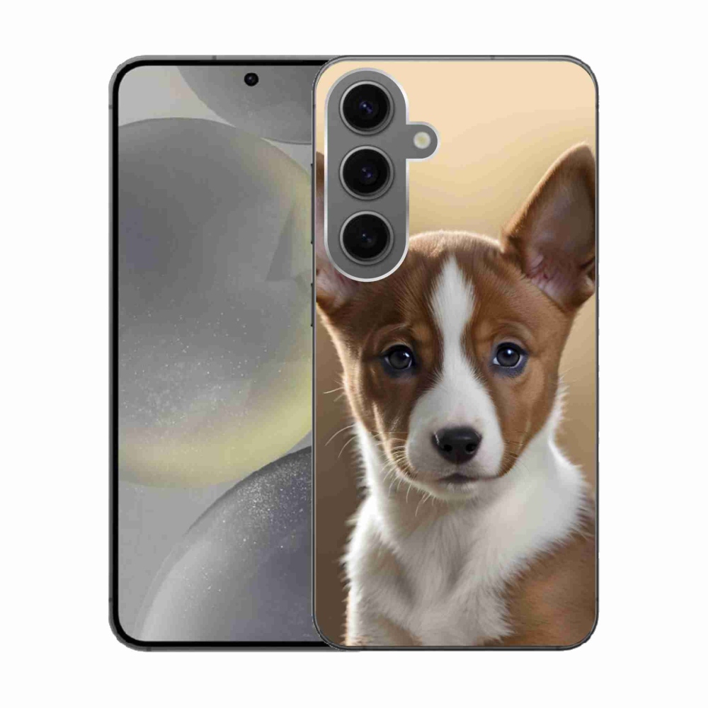 Gélový kryt mmCase na Samsung Galaxy S24 - basenji