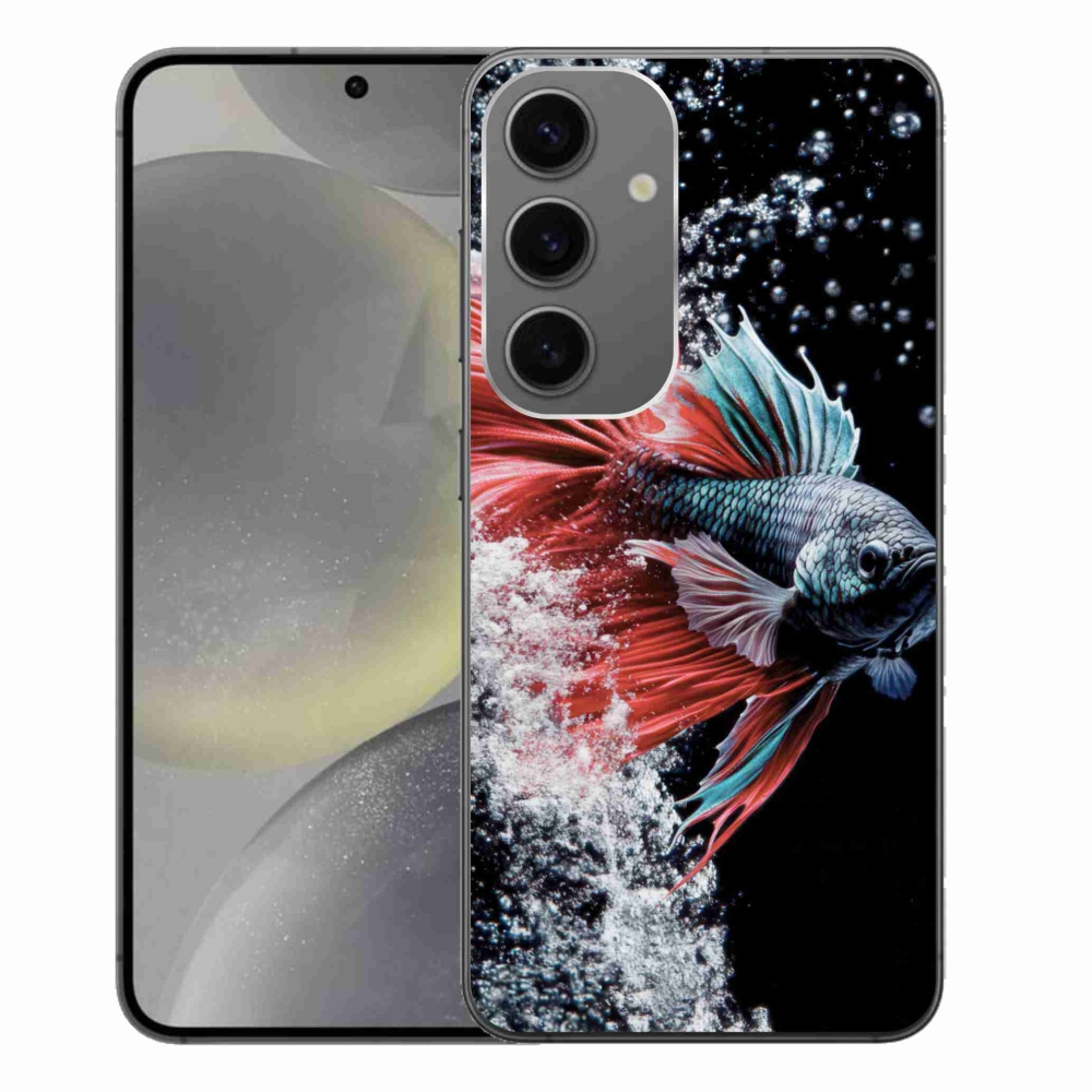 Gélový kryt mmCase na Samsung Galaxy S24+ - bojovníčka pestrá