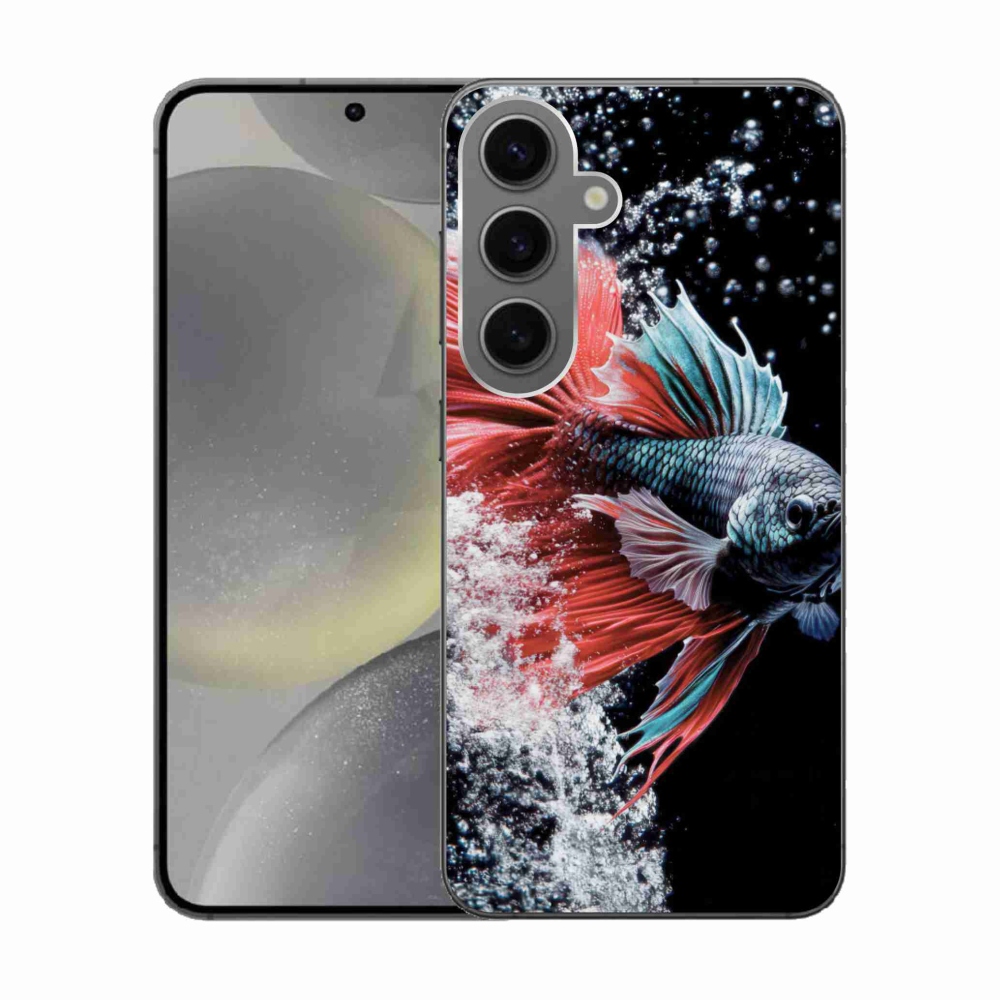 Gélový kryt mmCase na Samsung Galaxy S24 - bojovníčka pestrá