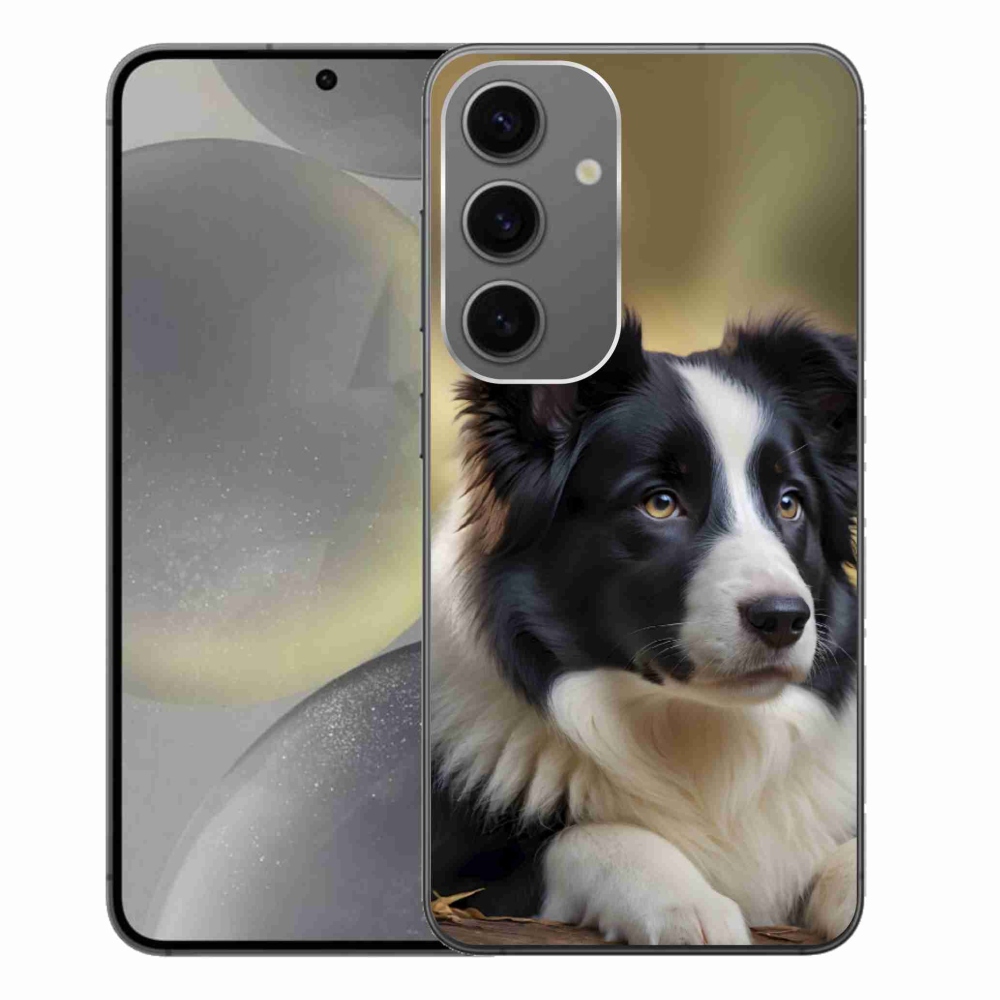 Gélový kryt mmCase na Samsung Galaxy S24+ - border kólia 2