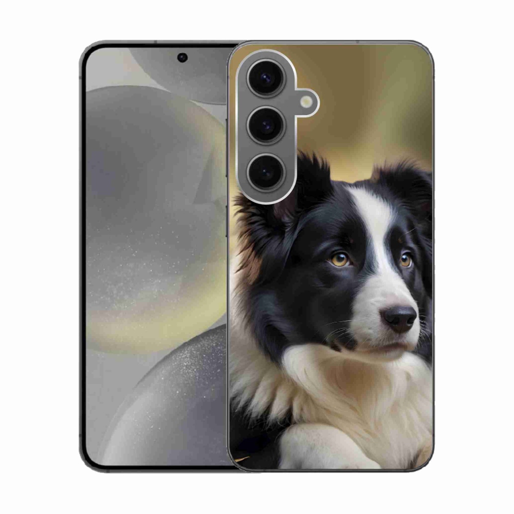 Gélový kryt mmCase na Samsung Galaxy S24 - border kólia 2