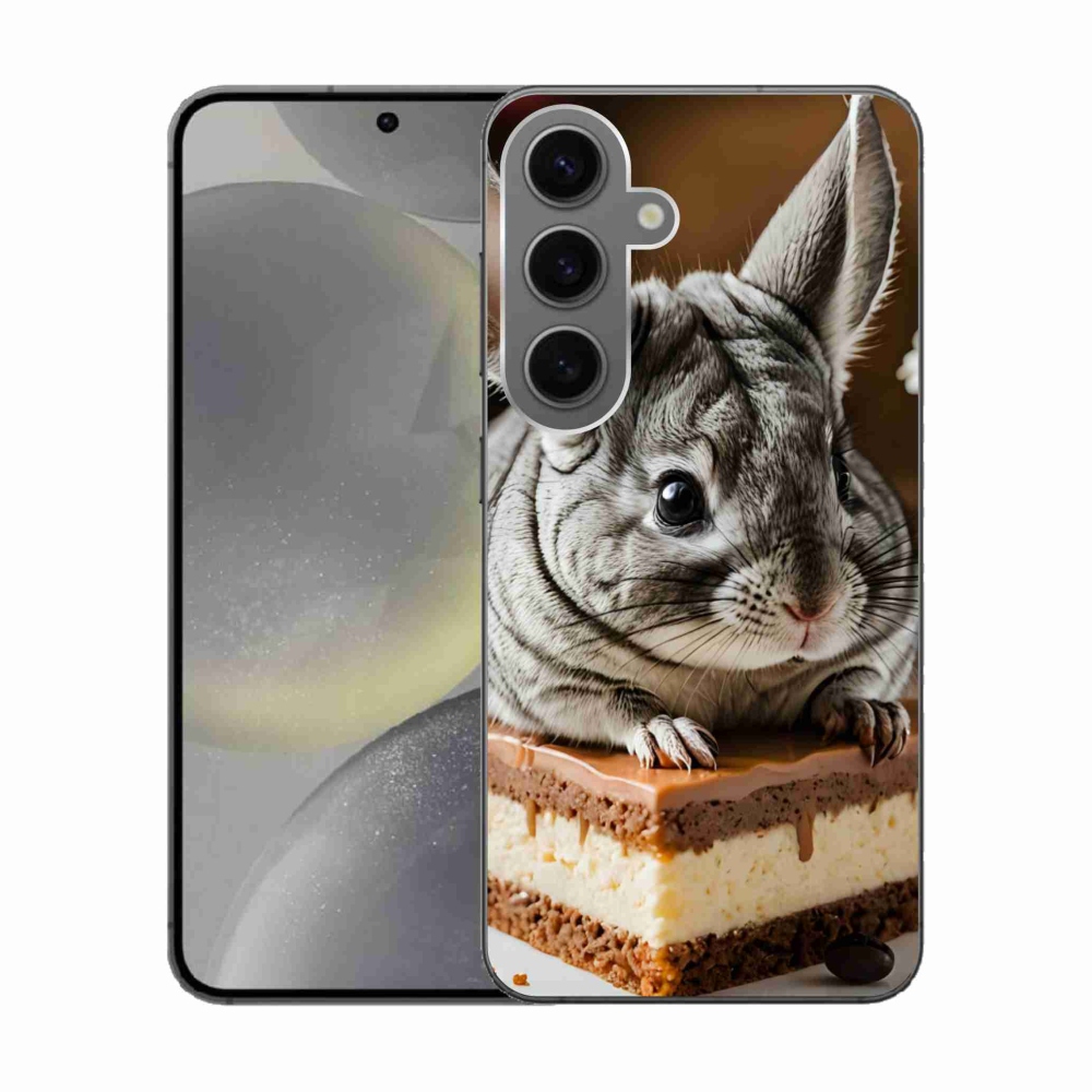 Gélový kryt mmCase na Samsung Galaxy S24 - činčila