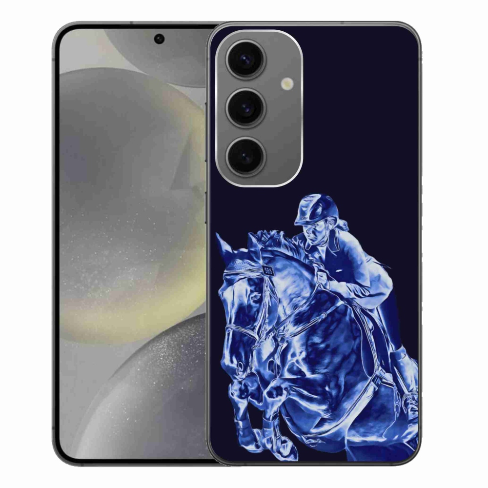 Gélový kryt mmCase na Samsung Galaxy S24+ - dostihový kôň