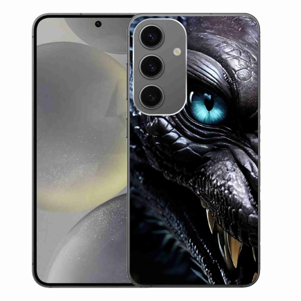 Gélový kryt mmCase na Samsung Galaxy S24+ - dračí pohľad