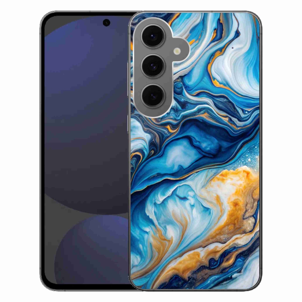 Gélový kryt mmCase na Samsung Galaxy S24 FE - abstraktný motív 34