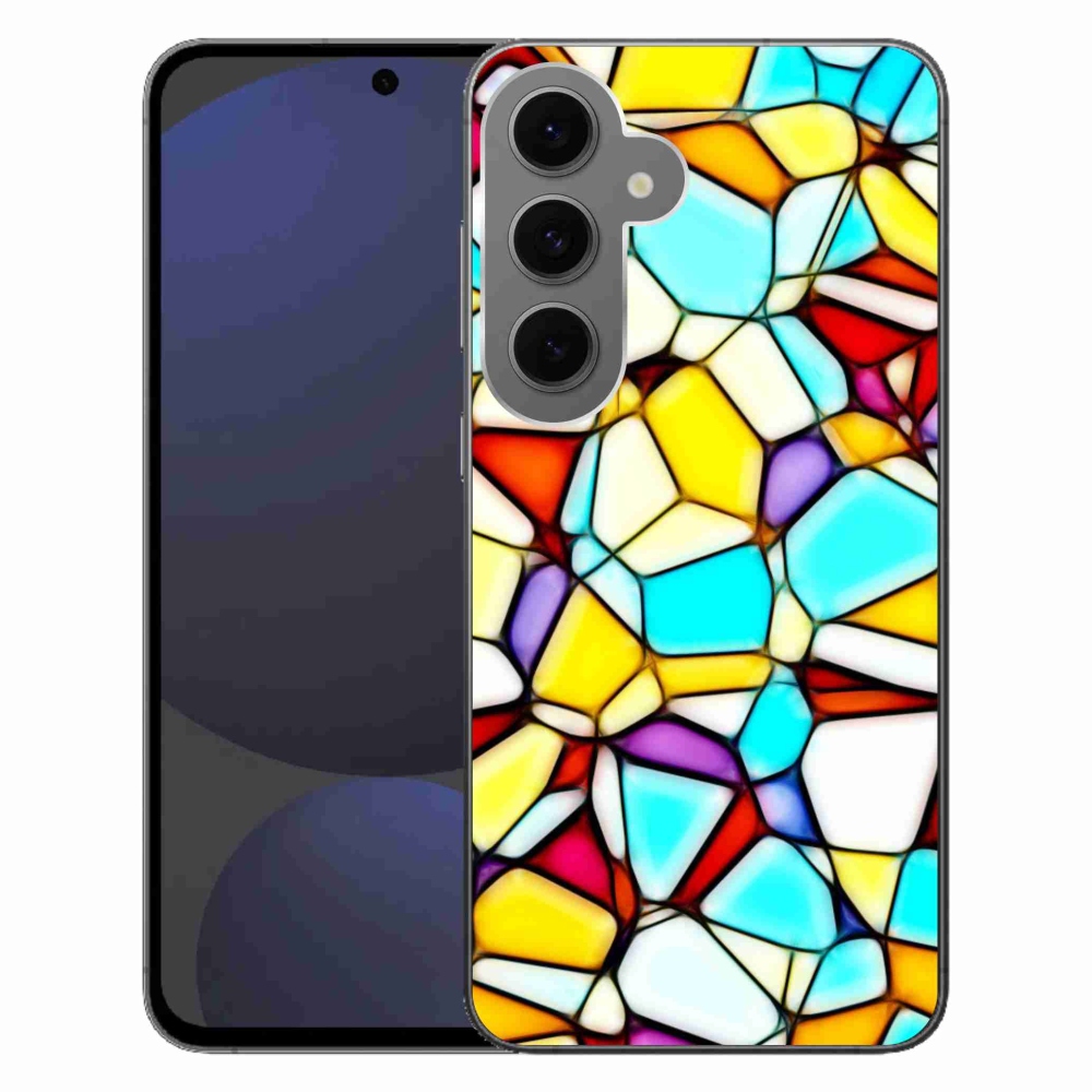 Gélový kryt mmCase na Samsung Galaxy S24 FE - abstraktný motív 40