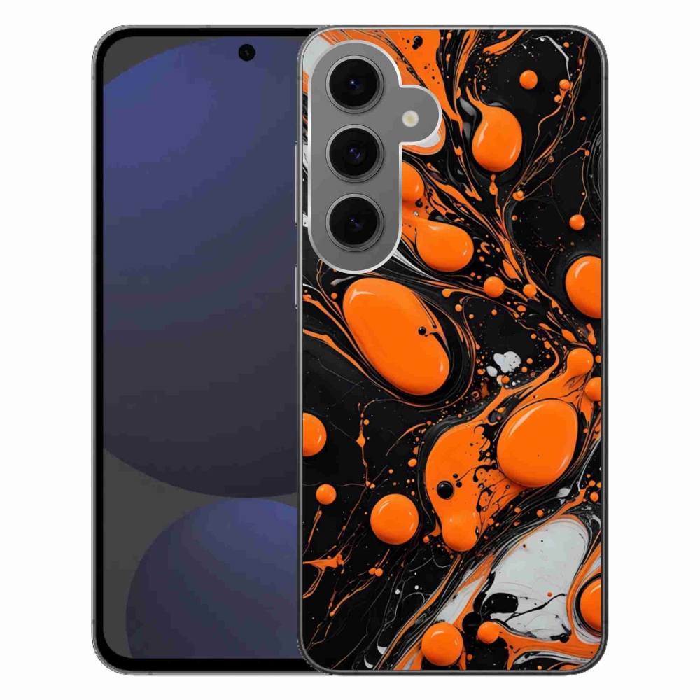 Gélový kryt mmCase na Samsung Galaxy S24 FE - abstraktný motív 41