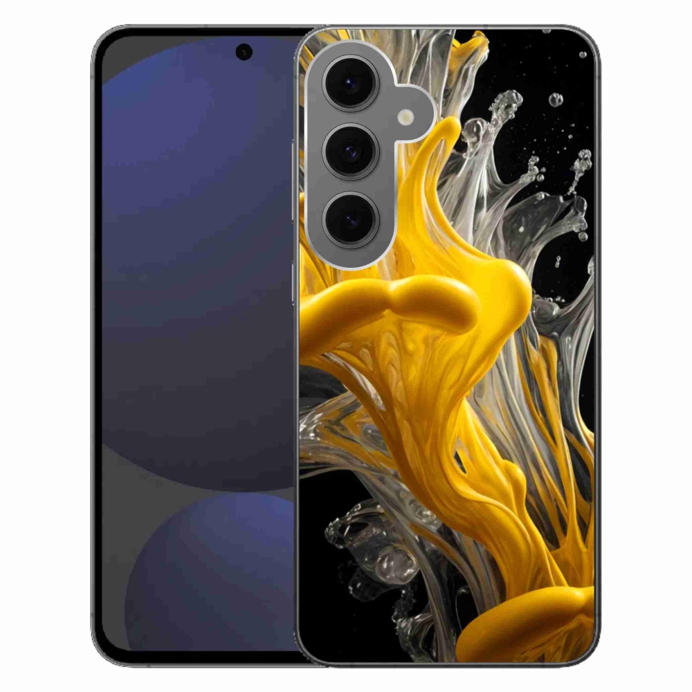 Gélový kryt mmCase na Samsung Galaxy S24 FE - abstraktný motív 48