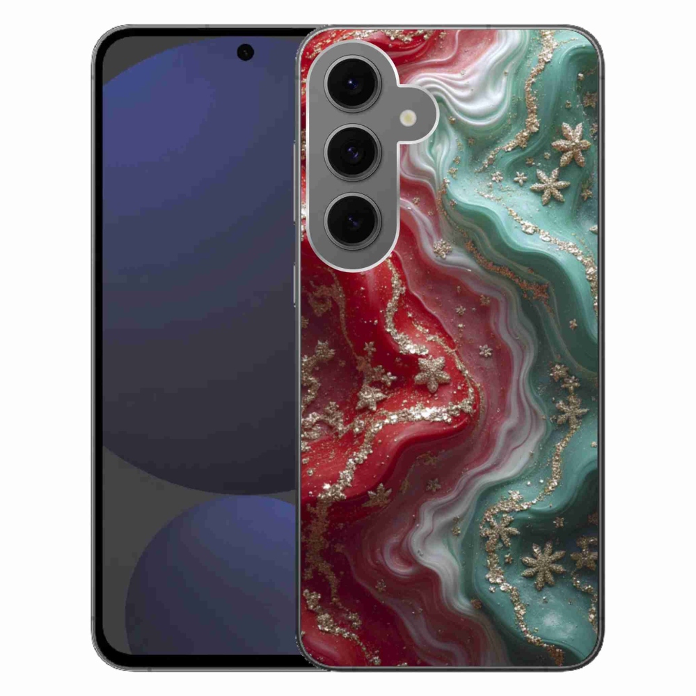 Gélový kryt mmCase na Samsung Galaxy S24 FE - abstraktný motív 54