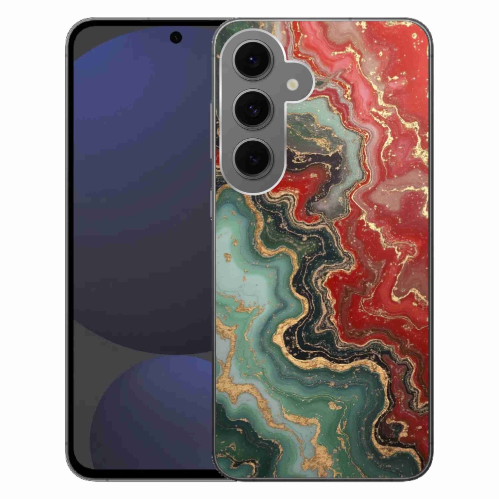 Gélový kryt mmCase na Samsung Galaxy S24 FE - abstraktný motív 55