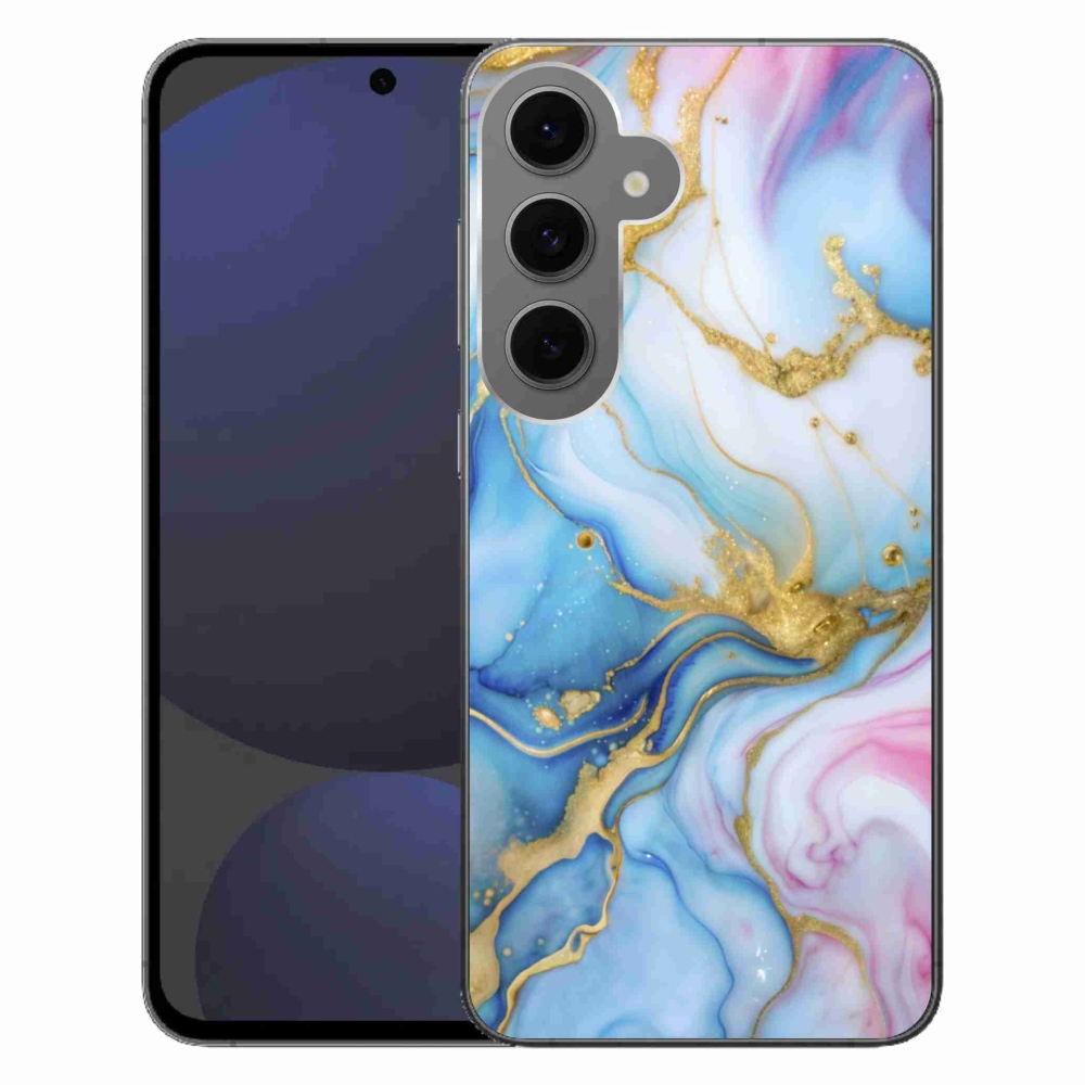 Gélový kryt mmCase na Samsung Galaxy S24 FE - abstraktný motív 61