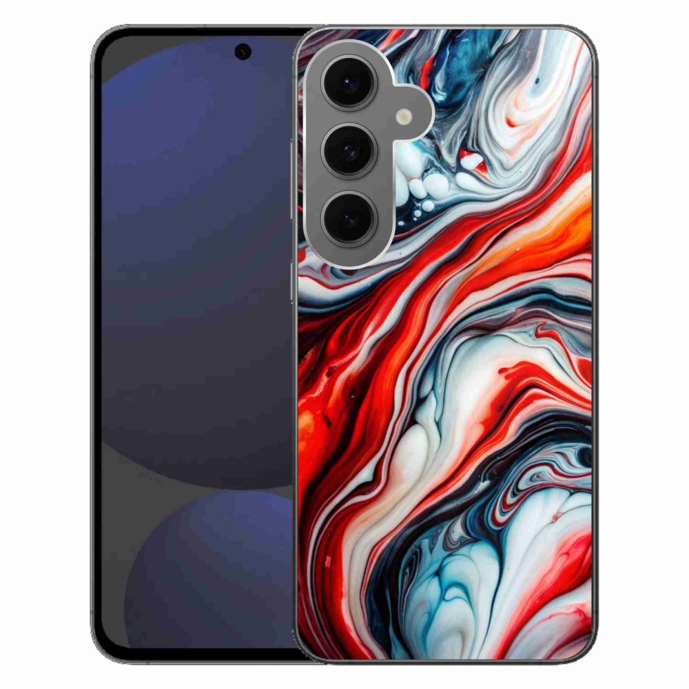 Gélový kryt mmCase na Samsung Galaxy S24 FE - abstraktný motív 63