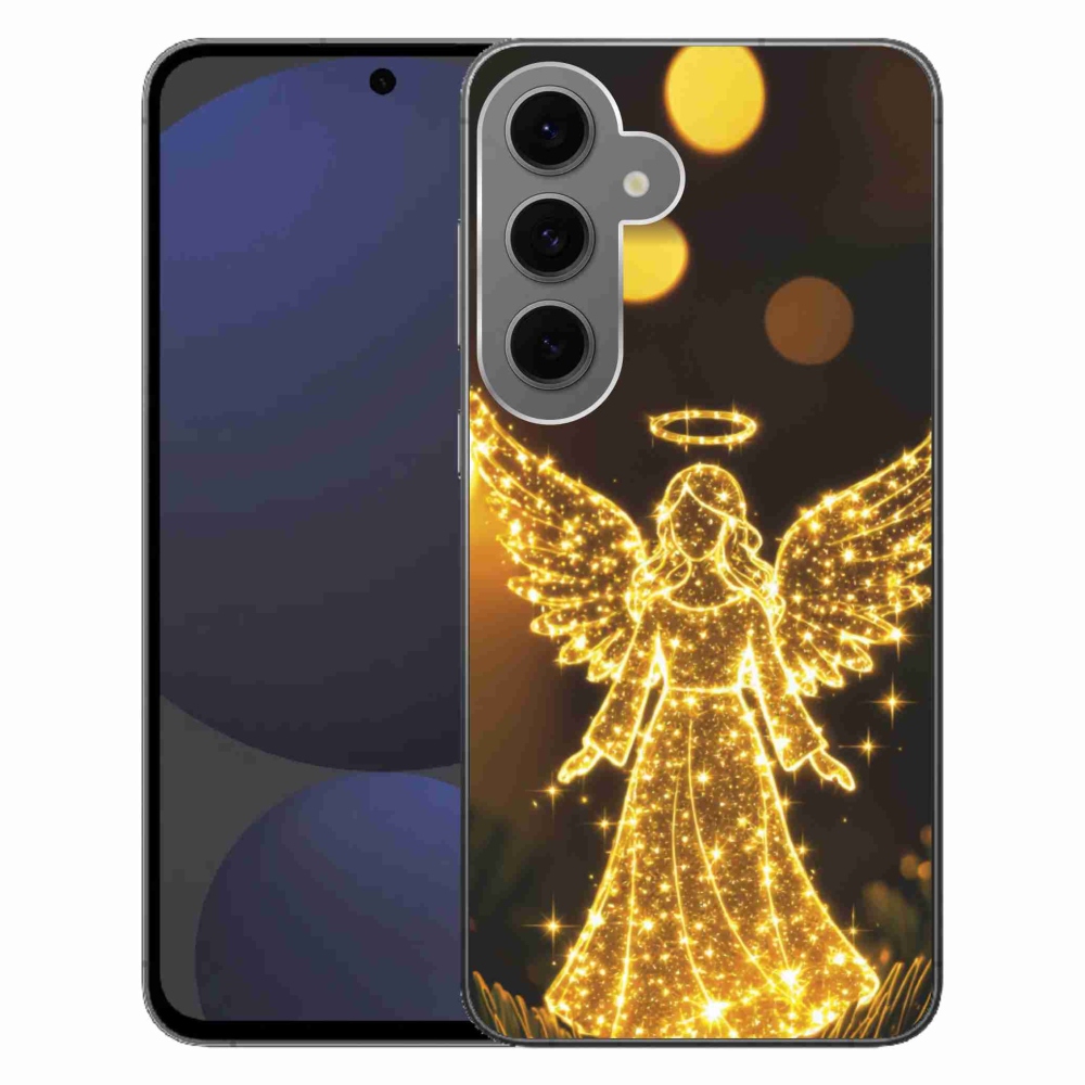 Gélový kryt mmCase na Samsung Galaxy S24 FE - anjel