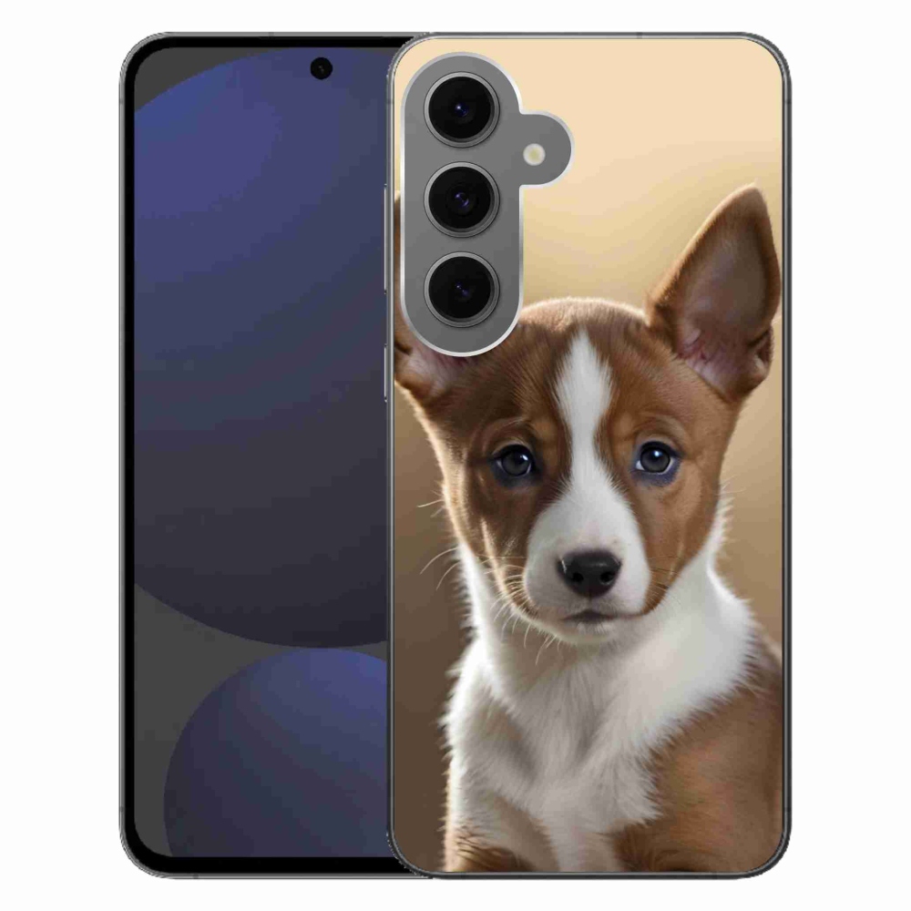 Gélový kryt mmCase na Samsung Galaxy S24 FE - basenji