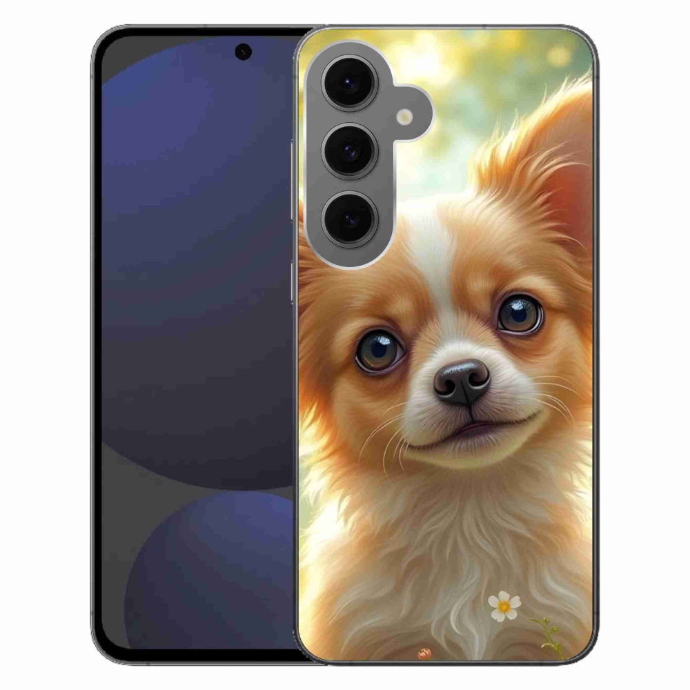 Gélový kryt mmCase na Samsung Galaxy S24 FE - čivava 5