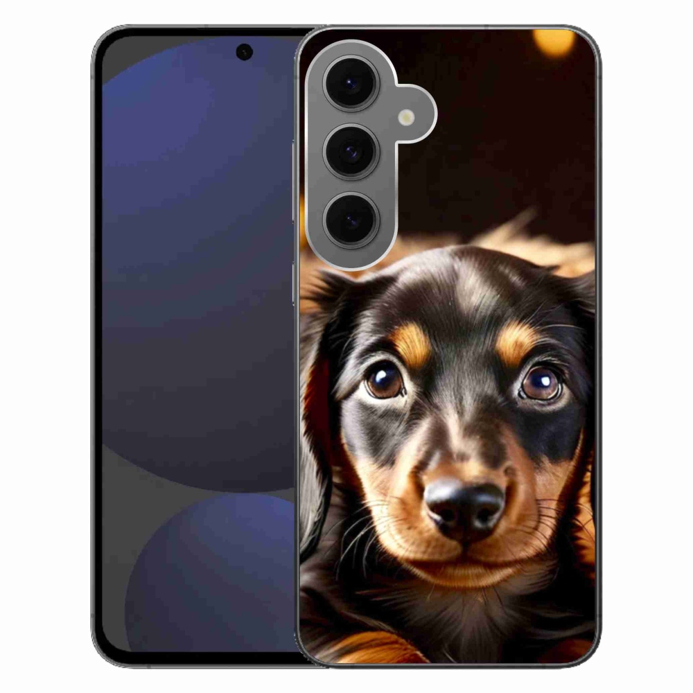 Gélový kryt mmCase na Samsung Galaxy S24 FE - jazvečík