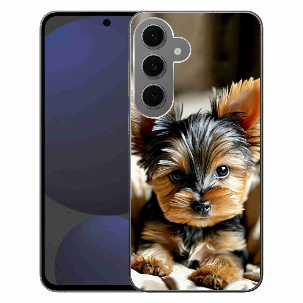 Gélový kryt mmCase na Samsung Galaxy S24 FE - yorkšír 11