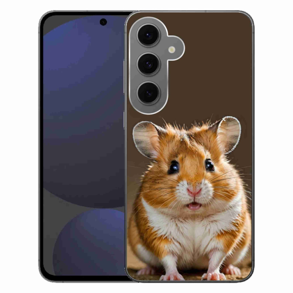 Gélový kryt mmCase na Samsung Galaxy S24 FE - škrečok