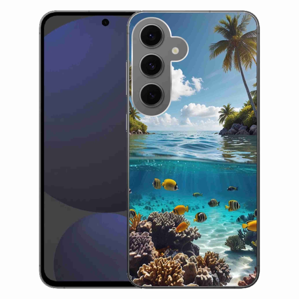Gélový kryt mmCase na Samsung Galaxy S24 FE - morský svet 4