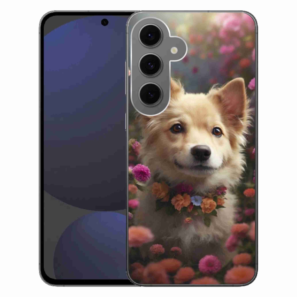 Gélový kryt mmCase na Samsung Galaxy S24 FE - nemecký špic