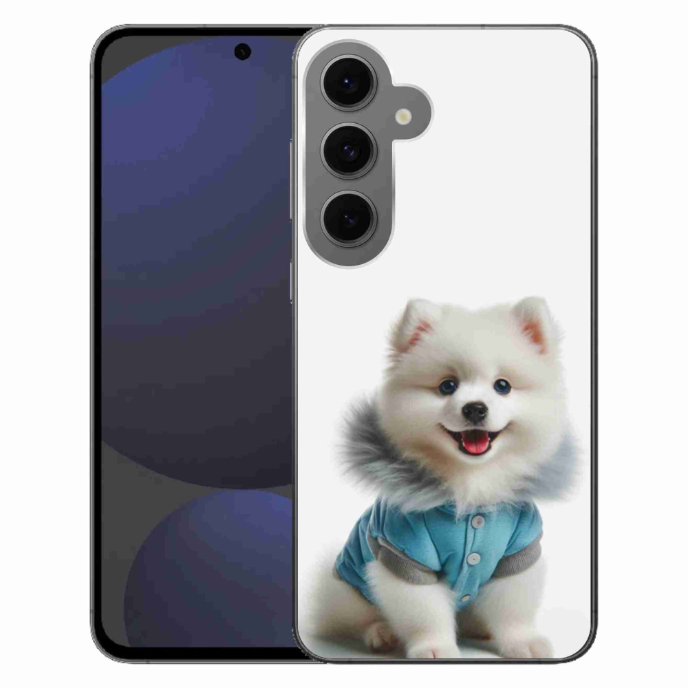 Gélový kryt mmCase na Samsung Galaxy S24 FE - pomeranian