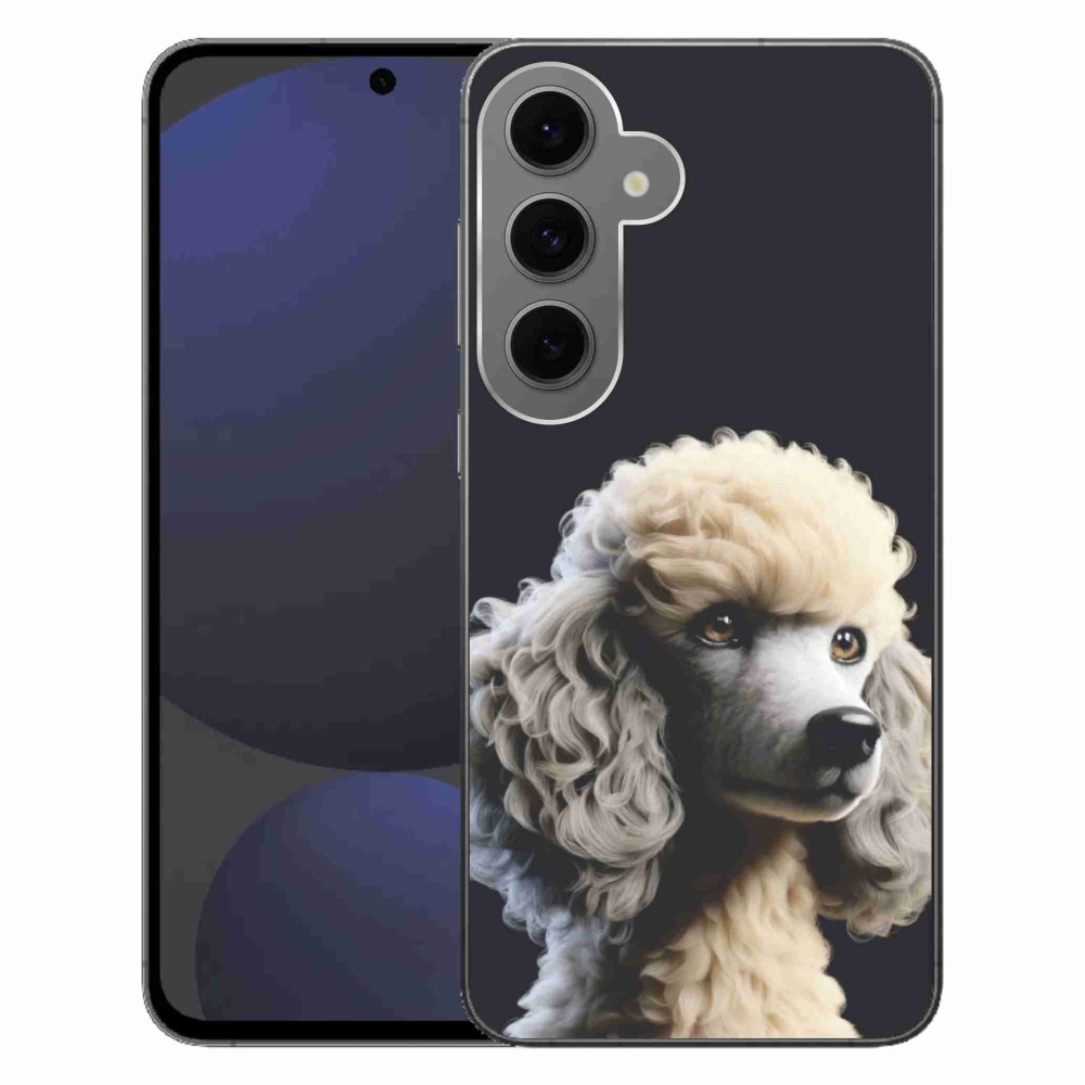 Gélový kryt mmCase na Samsung Galaxy S24 FE - pudel