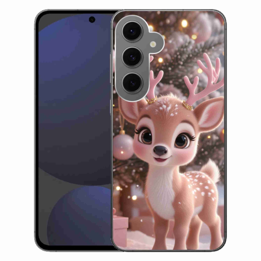 Gélový kryt mmCase na Samsung Galaxy S24 FE - roztomilý sob