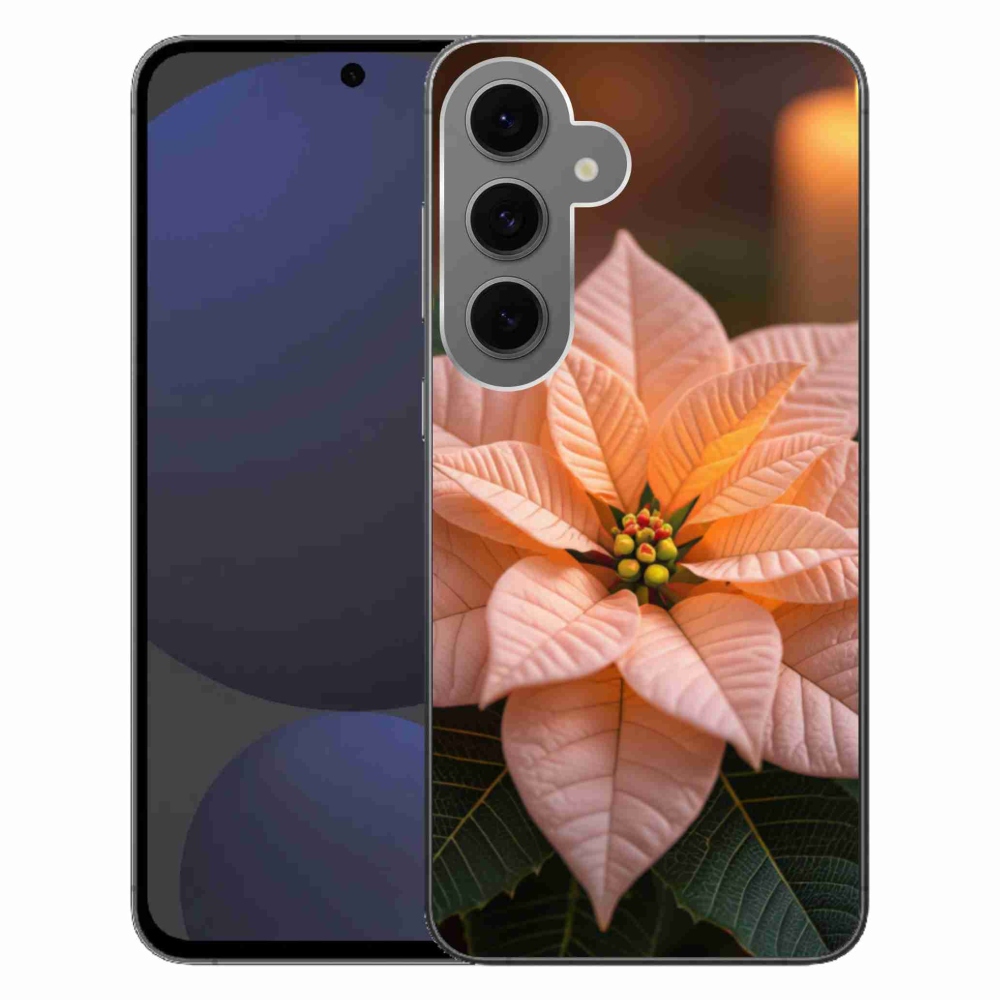 Gélový kryt mmCase na Samsung Galaxy S24 FE - vianočná hviezda