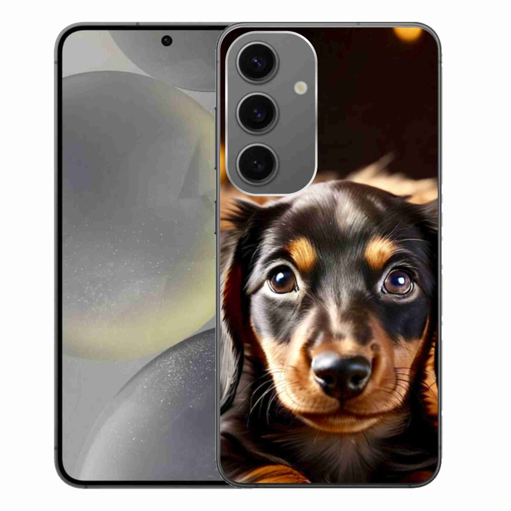 Gélový kryt mmCase na Samsung Galaxy S24+ - jazvečík