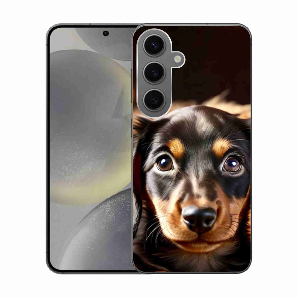 Gélový kryt mmCase na Samsung Galaxy S24 - jazvečík