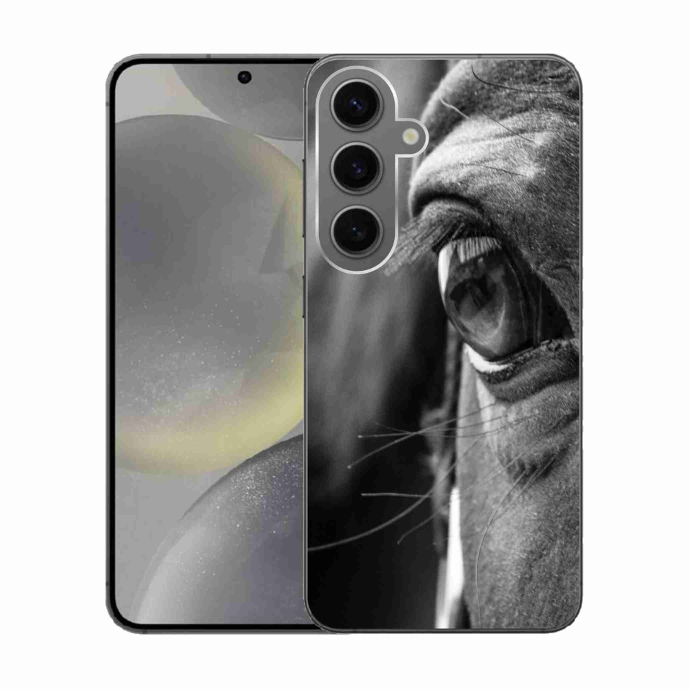 Gélový kryt mmCase na Samsung Galaxy S24 - konský pohľad