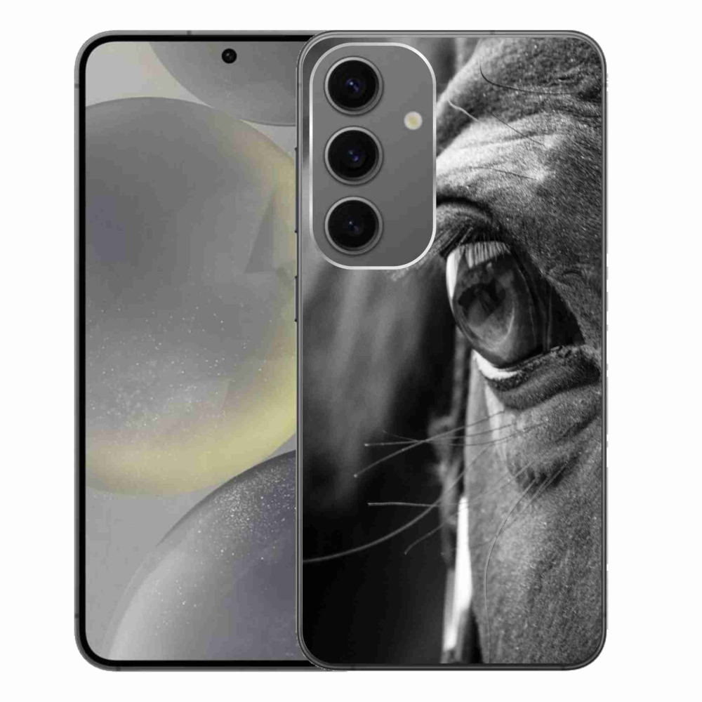 Gélový kryt mmCase na Samsung Galaxy S24+ - konský pohľad