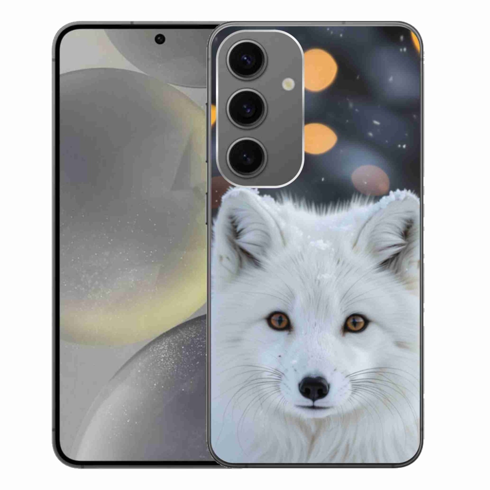 Gélový kryt mmCase na Samsung Galaxy S24+ - líška polárna