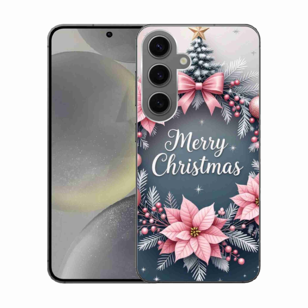 Gélový kryt mmCase na Samsung Galaxy S24 - merry christmas