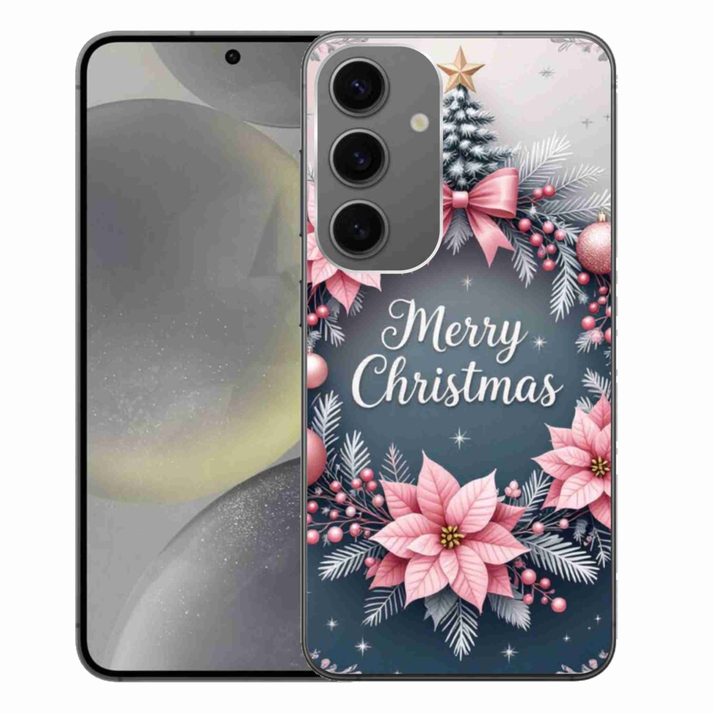 Gélový kryt mmCase na Samsung Galaxy S24+ - merry christmas