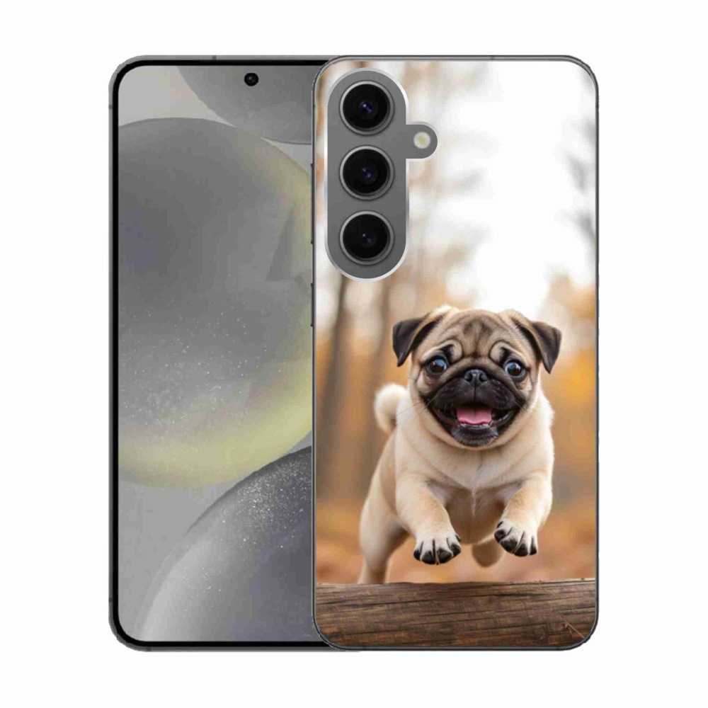 Gélový kryt mmCase na Samsung Galaxy S24 - mops 2