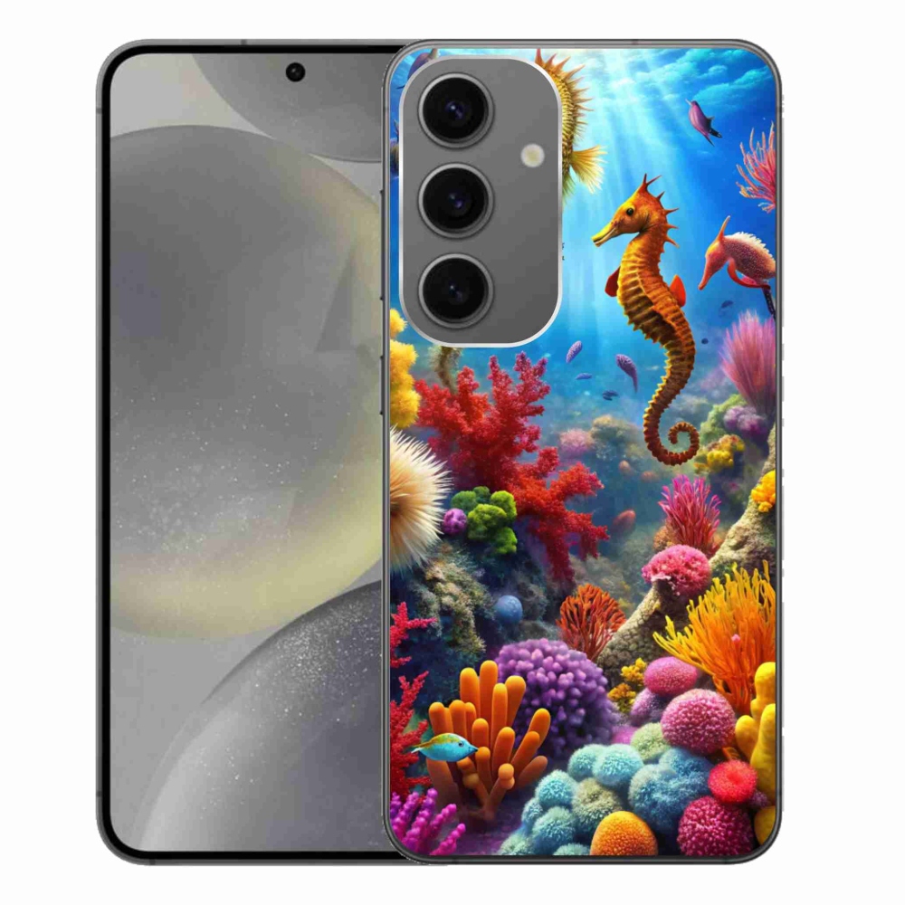 Gélový kryt mmCase na Samsung Galaxy S24+ - morský svet 3