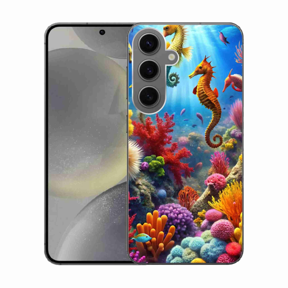 Gélový kryt mmCase na Samsung Galaxy S24 - morský svet 3