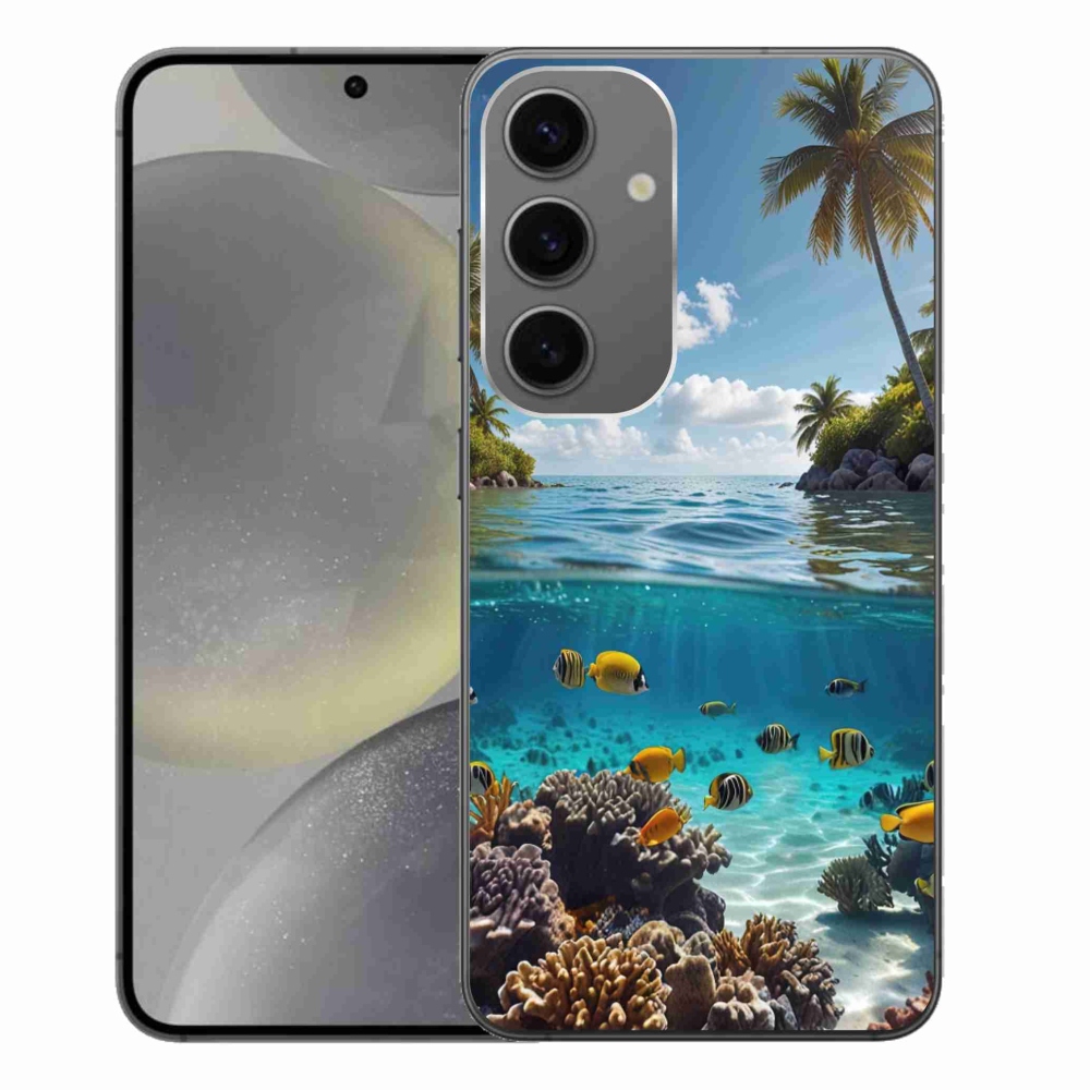 Gélový kryt mmCase na Samsung Galaxy S24+ - morský svet 4