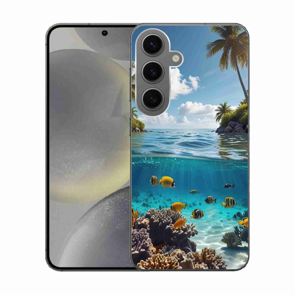 Gélový kryt mmCase na Samsung Galaxy S24 - morský svet 4