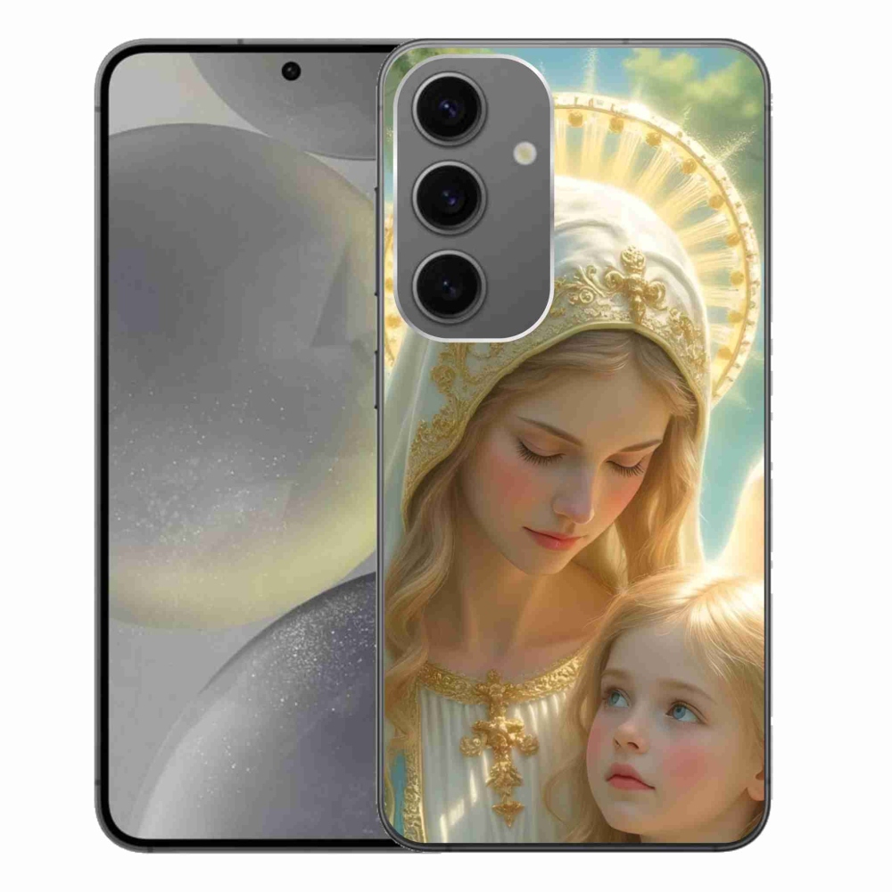 Gélový kryt mmCase na Samsung Galaxy S24+ - náboženský motív 2