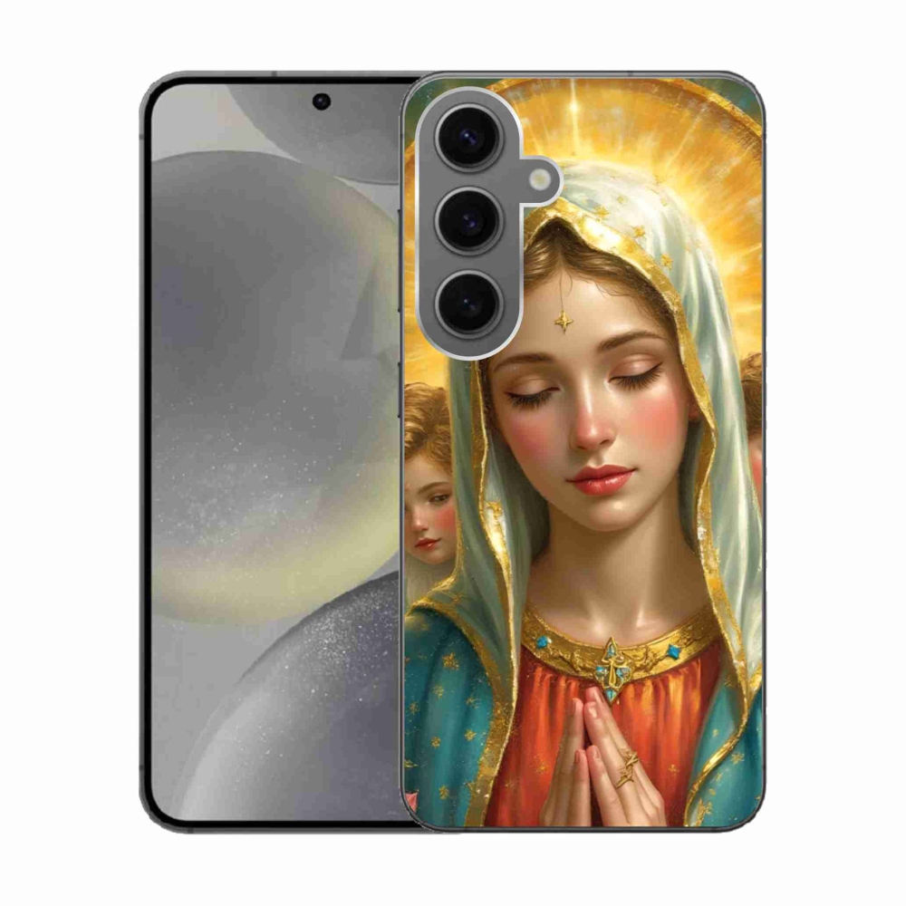 Gélový kryt mmCase na Samsung Galaxy S24 - náboženský motív 3