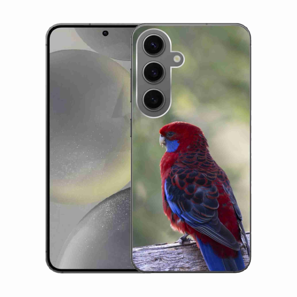 Gélový kryt mmCase na Samsung Galaxy S24 - papagáj rosela