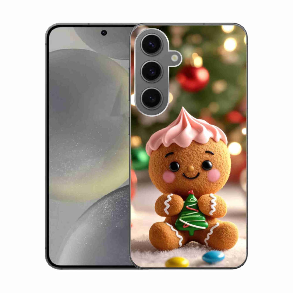 Gélový kryt mmCase na Samsung Galaxy S24 - perníček